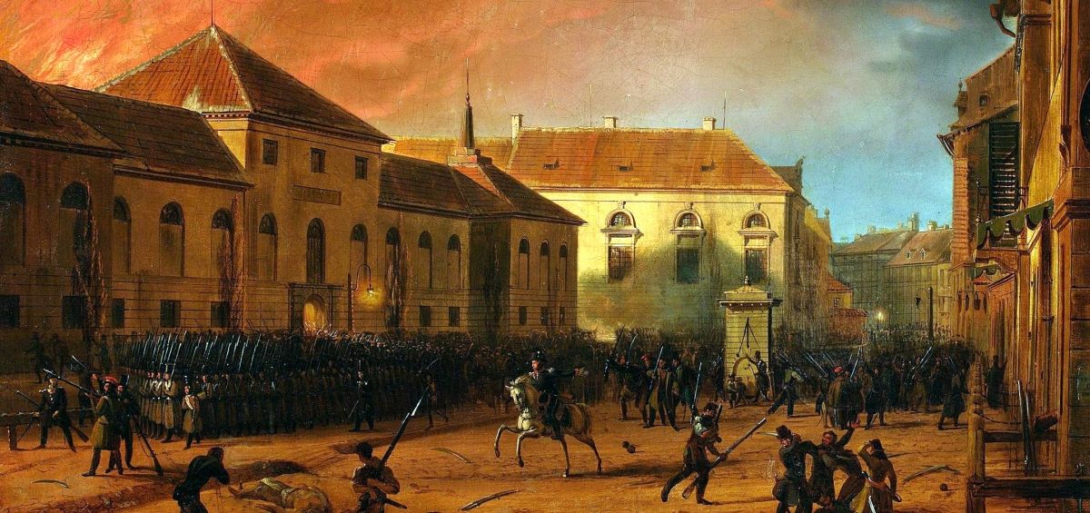 powstanie listopadowe a Kraków